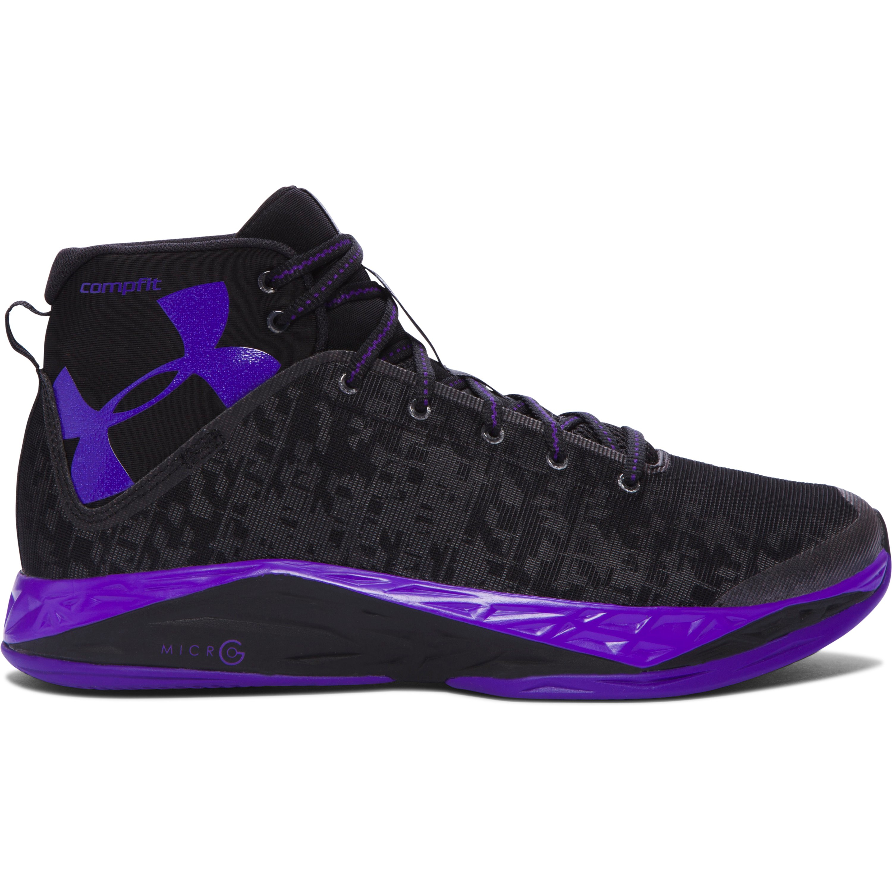 Under Armour Men's Ua Fireshot Basketball Shoes in Purple Under Armour Men's Ua Fireshot Basketball Shoes in Purple